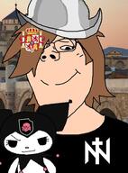 SanrioWABAG_(namefag) conquistador female femjak nazism schutzstaffel soybooru soyjak_blog spain subvariant:terryjak variant:gapejak // 384x518 // 72.7KB