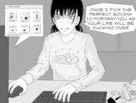 agni_face anime arm chainsaw_man clenched_teeth clothes computer drawn_background fire_punch folder glasses hand keyboard manga mitaka_asa monitor multiple_soyjaks open_mouth portrayed_as_the_soyjak redraw soy_parody soyjak speech_bubble stubble sweating text tomoko variant:feraljak variant:reaction_soyjak variant:soyak variant:tony_soprano_soyjak variant:unknown // 2048x1549 // 566.9KB