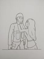 arm artist:entiral body coco_(ongezellig) drawfag drawing german_uniform germany hand leg ongezellig pencil_drawing soyjak variant:kuzjak // 3072x4080 // 5.0MB