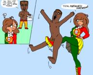 ballbusting brown_hair brown_skin closed_mouth cock_and_ball_torture coco_(ongezellig) country countrywar flag flag:portugal flag:spain full_body glasses green_eyes hair hand holding_object jeans kicking_balls nude ongezellig open_mouth or_are_you_a_stupid_whore penis pink_skin portguese portugal smug soyjak spain spanish speech_bubble text variant:chudjak white_skin // 1967x1591 // 154.3KB