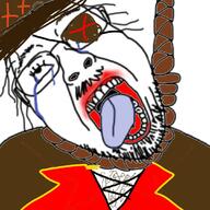 hanging konosuba megumin tranny variant:gapejak // 1080x1080 // 126.9KB