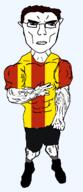 arm buff closed_mouth clothes country ear flag flag:lodz full_body glasses hair hand lodz poland shoe soyjak subvariant:chudjak_front subvariant:unbotheredchud transparent transparent_background variant:chudjak vein voivodeship // 549x1268 // 27.9KB