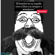 atheism edit glasses meta:tagme mustache nietzsche open_mouth saxovl spanish_text teeth text tongue white_skin // 1080x1080 // 65.4KB