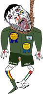 award awards azov_battalion crying filthy_jewish_nigger gay hanging palestine_flag president ukraine variant:bernd variant:gapejak variant:hanging variant:troonjak volodymyr_zelenskyy warmonger // 662x1445 // 307.6KB