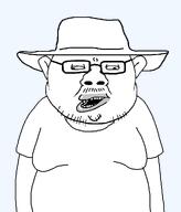 aussie clothes ear fat glasses gynaecomastia hat mustache mutt remastered retard series:muttverse subvariant:aussiemutt subvariant:impish_amerimutt subvariant:tongamutt template variant:chudjak variant:impish_soyak_ears // 877x1025 // 18.7KB