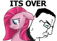 closed_eyes clothes cryng glasses hair its_over lips my_little_pony pinkamena pinkamena_diane_pie pinkie_pie pony sad side_profile text variant:chudjak white_background white_skin // 1250x900 // 416.2KB