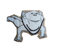 arm cardboard cardboard_cutout ear exercise full_body hand irl leg looking_at_you no_background operation_impish_resolve push_ups pushup smile stubble transparent_background variant:impish_soyak_ears // 576x433 // 190.4KB