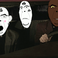 3soyjaks animated bbc biting_lip black_skin blush car dance distorted driving ear earring facial_mark forehead_mark glasses jim_carrey nose_piercing open_mouth painted_nails queen_of_spades smile smug soyjak stubble subvariant:hornyson subvariant:slutson tattoo variant:cobson what_is_love yellow_sclera yellow_teeth // 500x281 // 494.6KB