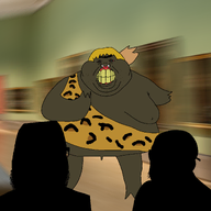 ancient angry brown_skin caveman fat meta:not_oc meta:tagme motion_blur museum nusoi painting paintings rock rocks series:nusoi_neanderthal_adventures shadows soyjak_shadows stone subvariant:hunky_twink_sex_machine variant:alicia wearing_hide wearing_leaf // 2000x2000 // 1.1MB