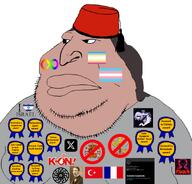 anime autism award banned_user brown_skin fat fez flag:france flag:minor_attracted_person flag:transgender_pride_flag flag:turkiye france grey_shirt hair heart israel jewish_nose k_on larp mutt no_symbol pedophile phonk profile_picture rene_guenon spain stubble text the_frog_pond tranime_girl tranny turkiye turkroach variant:meximutt vatican villeblanche xitter // 888x849 // 197.9KB