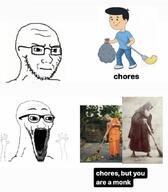 buddhism chores closed_mouth excited frustrated monk open_mouth orthodox_church text variant:soyak // 749x855 // 41.9KB