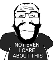 beard black_shirt clothes glasses losed_mouth mouth_closed nalding neutral not_even_i_care_about_this shit_nobody_cares_about shit_nobody_cares_about_enthusiast shitnobodycaresabout snca snca_enthusiast sncae subvariant:science_lover text transparent_background variant:markiplier_soyjak // 708x800 // 44.7KB
