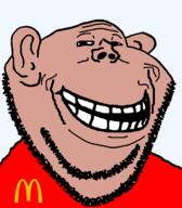 amerimutt brown_skin hybrid mcdonalds mutt subvariant:impish_amerimutt trollface variant:impish_soyak_ears // 598x684 // 55.0KB