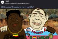 africa aids background black_skin bone british_broadcasting_corporation chain communism earring hair hammer_and_sickle hand kavkaz lgbt patch patches photo pun ring russia russian_flag transgender_flag variant:alicia yellow_skin z_(russian_symbol) // 2000x1350 // 1.8MB