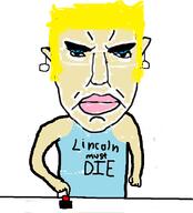 angry arm button cartoon clothes ear earring eyelashes eyeshadow female hair hand lipstick lori_loud makeup millions_must_die nickelodeon subvariant:pol_face the_loud_house variant:chudjak yellow_hair // 616x678 // 79.0KB