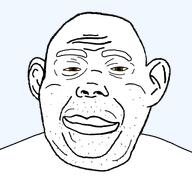 ear eyebrows eyes lips retard russia russians shoulder smile stare staring stubble subvariant:vlad template transparent_background ugly variant:alicia // 2048x2048 // 624.8KB