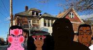 angry animated argument black_skin crying detroit ghetto glasses hood nazism nigger niggers open_mouth seething subvariant:chudplier subvariant:neutralplier subvariant:soyniqua variant:alicia variant:chudjak variant:markiplier_soyjak variant:soytan voice_chat // 1280x694, 31.2s // 2.1MB