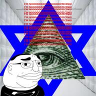 arms_folded asylum chud glasses illuminati jews noticer schizo smug star_of_david subvariant:kohler // 4096x4096 // 8.5MB