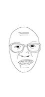brapchud chud eyebrows forehead_lines glasses teeth variant:unknown // 720x1544 // 43.6KB