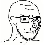 closed_mouth ear glasses irritated no_nose stubble subvariant:soyak_(irritated) variant:soyak wrinkles // 225x225 // 9.3KB