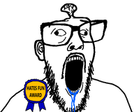 award brainlet drool dumb glasses hates_fun idiot low_iq meta:not_oc retard small_brain stupid variant:leopold // 554x462 // 26.1KB