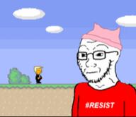 2024 angry animated bloodshot_eyes closed_eyes clothes crying donald_trump glasses maga open_mouth politics soyjak stubble thumbnail_glitch variant:soyak // 255x221 // 2.3MB