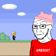 2024 angry animated bloodshot_eyes closed_eyes clothes crying donald_trump glasses maga open_mouth politics soyjak stubble thumbnail_glitch variant:soyak // 255x221 // 2.3MB