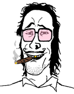 cigar glasses golden_tooth hair profile_picture variant:mulletjak // 838x1072 // 143.2KB