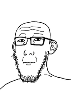 closed_mouth ear glasses neutral series:fusionjaks stubble subvariant:kuziplier subvariant:neutralplier template variant:kuzjak variant:markiplier_soyjak white_skin // 810x1080 // 19.1KB