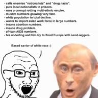 glasses monkey_putin music open_mouth russia stubble variant:soyak video vladimir_putin // 480x480, 18.6s // 442.8KB