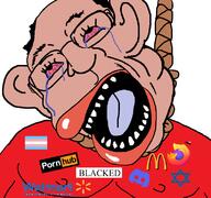 ack amerimutt anti_mutt bbc blacked bloodshot_eyes crying discord ear firefox flag flag:transgender_pride_flag glasses gynaecomastia hanging judaism mcdonalds open_mouth pornhub proto-slopjak soyjak subvariant:ackmutt suicide teeth tongue tranny user=Joel3DG variant:bernd walmart // 794x745 // 76.9KB