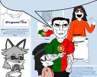 PortuGOD alien aryan avengers beanie blue_eyes blush buff concerned eating erguete eyes_like_the_o-o-cean female fire food glasses glowup hair happy jartycuck jawline jewishautismaward78_(namefag) meta:the_end_of_jarty nintendo open_mouth politics portubvll portugal portugaryan reddit shoe skirt smile snoo strong subvariant:mexiaryan variant:meximutt variant:soytan video_game waving yellow_hair // 1370x1080 // 875.7KB