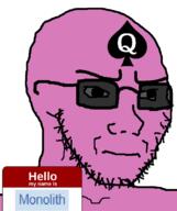 angry glasses monolith_(namefag) pink_skin queen_of_spades snowbunny stubble tinted_glasses variant:soyak // 948x1134 // 39.7KB