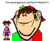bow brown_hair clothes ear english_text hair looking_at_you princessangelliza smile soyjak stubble text variant:impish_soyak_ears white_background white_skin // 432x324 // 34.3KB