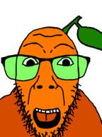 froot glasses open_mouth soyjak stem stubble subvariant:dykeson teeth tongue variant:dylanjak // 960x1280 // 27.2KB