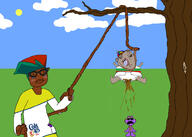 bbc blood brown_skin bulgaria bulgy catnap colt_45 dildo fnf_pedo grass grey_skin piss poop rope sky subvariant:kranos subvariant:pissbaby tree variant:impish_soyak_ears variant:soytan // 2100x1500 // 921.8KB