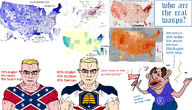 amerimutt aryan buff confederate dago democrat france genetics germanic italy judaism map mutt nas:amerimutt new_england new_york subvariant:muscular_chud united_states utah variant:chudjak wasp wasps wop // 3500x2000 // 4.3MB