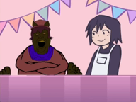 animated cake cat_ear closed_mouth clothes dialogue ext=mp4 fridge gummy_bear_song hat hazelnut jimbo_(namefag) jimbo_(user) meta:featured meta:namefags mod music nigger niko_(oneshot) oneshot open_mouth pan pixel_art screaming series:jimbo_raping_everything_that_moves speech_bubble trend:slopjak vantablack_skin variant:alicia video yellow_sclera yellow_teeth // 640x480, 413.6s // 26.5MB