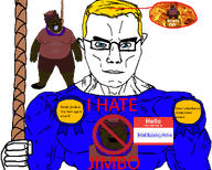 a10_eyes ack aryan award blood bloodshot_eyes brown_skin clothes crying dead fat fire full_body glasses hair hand hanging holding_rope i_hate jimbo_(namefag) jimbo_(user) jimboclittyleakagearchive_(namefag) jimbrap jimbraphog leg meta:namefags muscular_male noose oneshot oneshot_pedo_nigger oneshotfag open_mouth pooneshit pooneshit_pedo rope series:the_many_faces_of_jimbrap sign soyjak stubble suicide text tongue tongue_out transparent_background variant:alicia variant:bernd vivo_endive yellow_hair yellow_teeth // 1159x929 // 139.7KB