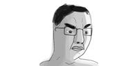 angry closed_mouth glasses redraw variant:chudjak // 4000x2000 // 472.4KB