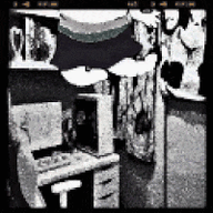 animated arm black_and_white clothes glasses hanging leg rope soyjak stubble suicide tranny variant:bernd // 200x200 // 4.0MB