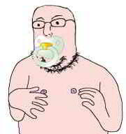 baby babyjak caca glasses jpeg looking_to_the_left nipple pacifier small_eyes stubble variant:norwegian white_skin // 181x193 // 3.9KB