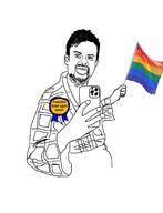 award gay hair phone pride_flag stubble whatifalthist // 1170x1532 // 121.7KB