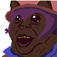 brown_skin cat_ear clothes hair hat jimbo_(namefag) jimbo_(user) jimbrap lips meta:namefags niko_(oneshot) oh_my_god_she_is_so_attractive oneshot pixel_art series:jimbo_emotes variant:alicia yellow_sclera yellow_teeth // 97x97 // 1.5KB