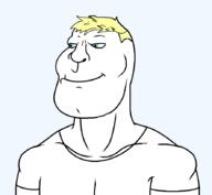 a10_eyes blond buff mewing series:aryan_soyjaks smile subvariant:brazilaryan subvariant:brazilmutt template transparent_background variant:meximutt // 888x818 // 14.1KB