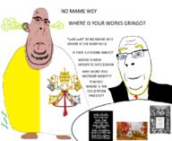 blue_eyes brown_skin brown_troonjak closed_mouth flag:vatican_city italaryan mary mexico meximutt mexishit mutt satoko_houjou(namefag) smile stubble subvariant:blobson subvariant:hornyson subvariant:nucob teeth text trend:aryan ugly variant:cobson vatican yellow_hair // 1536x1258 // 491.5KB