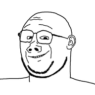 double_chin ear glasses happy nose nostril series:fusionjaks smile stubble subvariant:wholesome_soyjak variant:gapejak variant:weirdpenis wholesome // 900x900 // 11.2KB