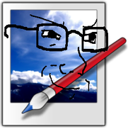 cloud glasses logo looking_to_the_right paint.net paintbrush picture series:>i_use_this_kek sky smile subvariant:soyak_(smug) transparent_background variant:soyak // 257x273 // 61.9KB