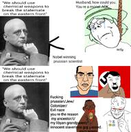 adolf_hitler angry black_skin female fritz_habel hanging nobel reddit russia science seething slav swastika wife woman // 2153x2160 // 1.8MB