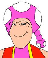 glasses meta:tagme mushroom nintendo smile subvariant:gapejak_female super_mario toadette variant:gapejak video_game // 940x1139 // 23.3KB